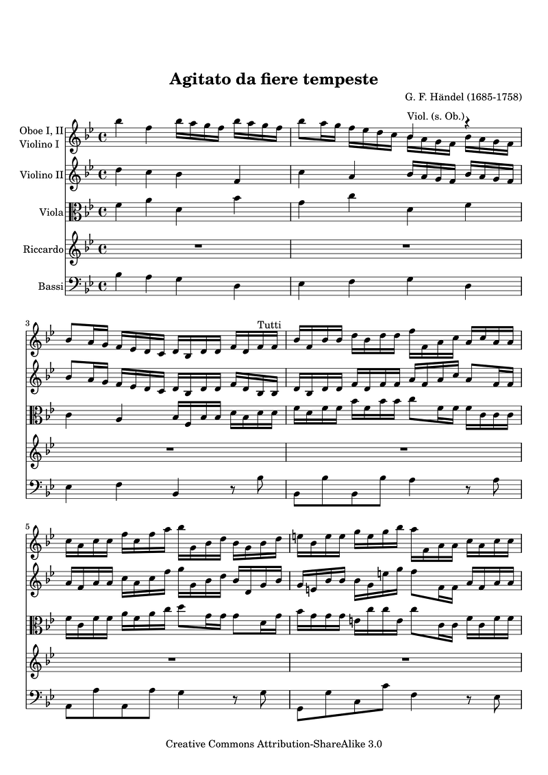 Agitato Da Fiere Tempeste Piano Sheet Music Page 1 Free PDF