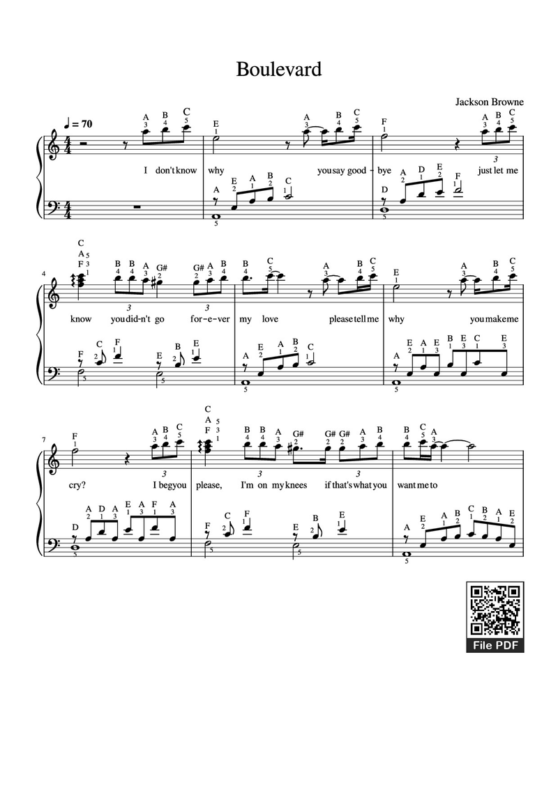 Don't Know Lyrics & Chords Folio