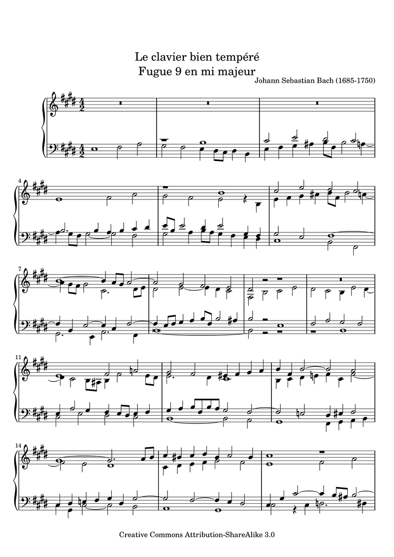 F9 Piano Sheet Music Score Page 1