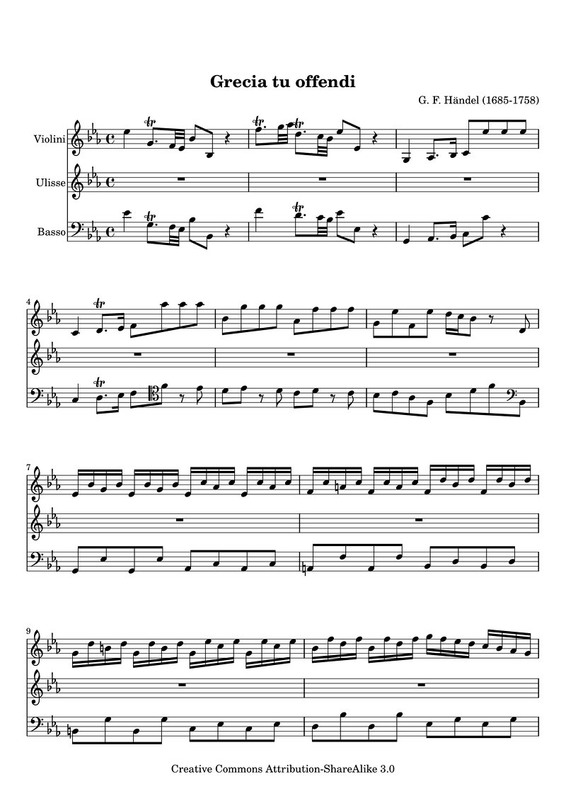 Greci Tu Offendi Piano Sheet Music Page 1 Free PDF