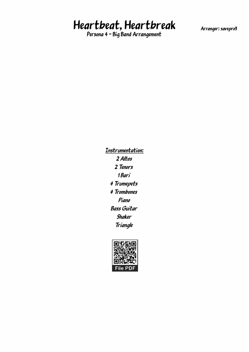 Hear My Heart Go Piano Sheet Music Page 1 Free PDF