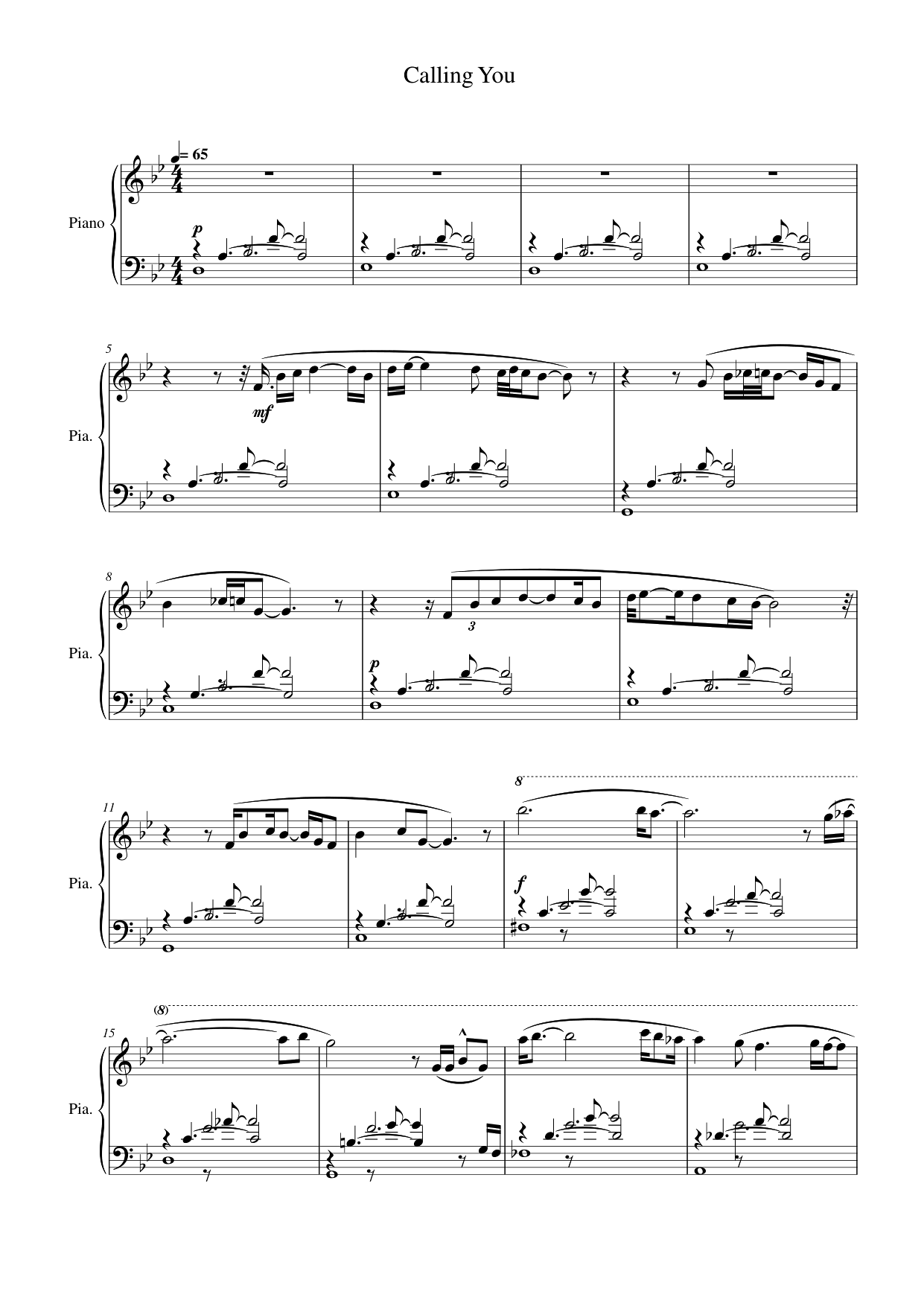 He's Calling to You Lyrics & Chords Folio