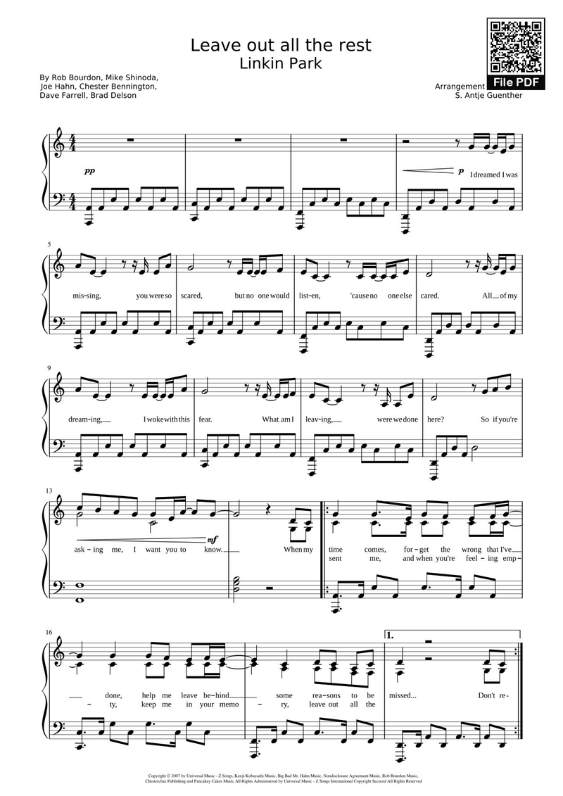 I Miss You So Lyrics & Chords Folio