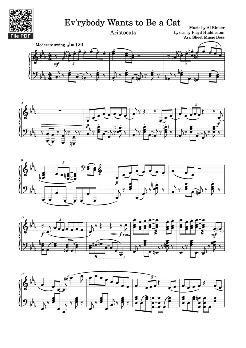 Want To Want Me Piano Sheet Music Page 1 Free PDF
