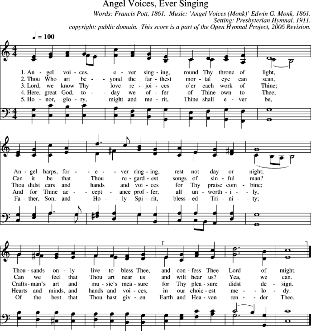 Angel Piano Sheet Music Page 1 Free PDF
