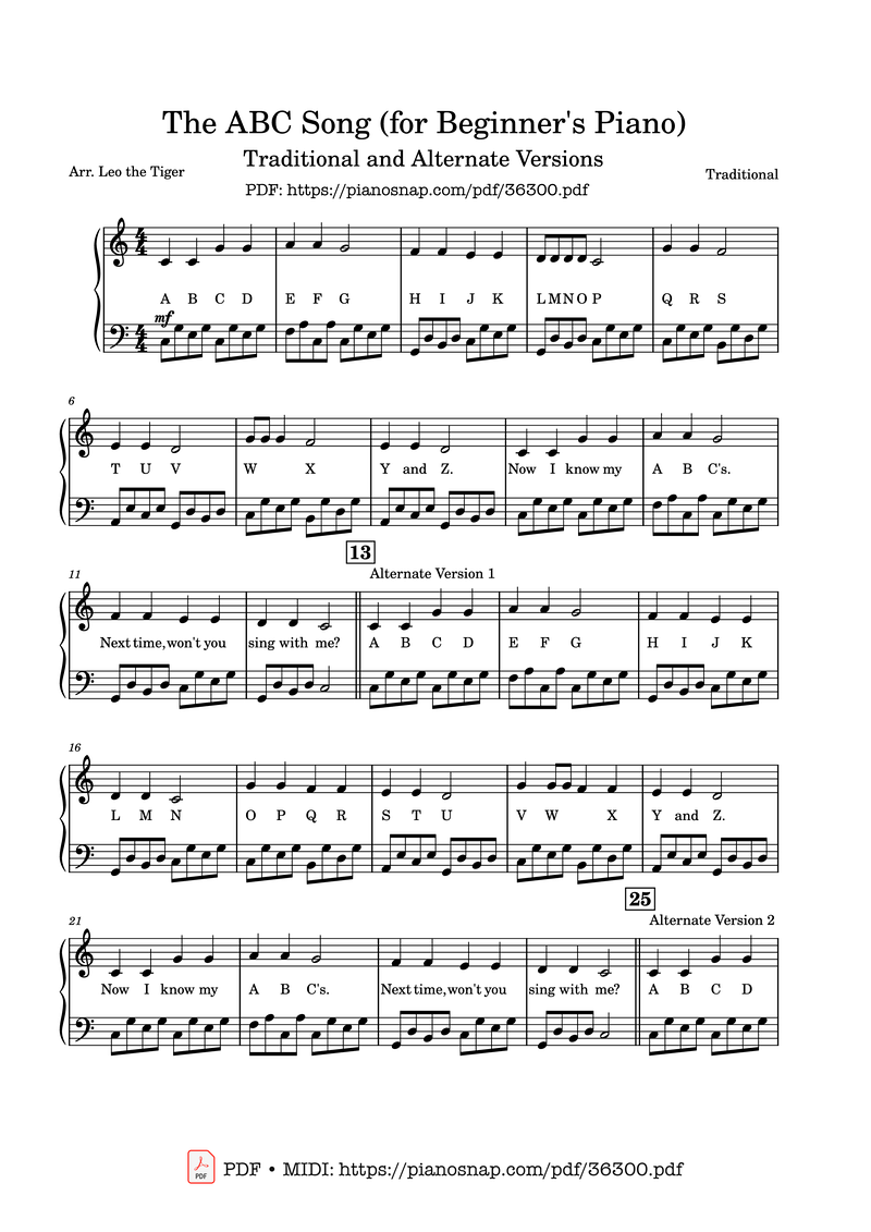 5 Variations for Piano in E Minor on La Folia, Op. 123 No. 2 Piano Sheet Music Page 1 Free PDF