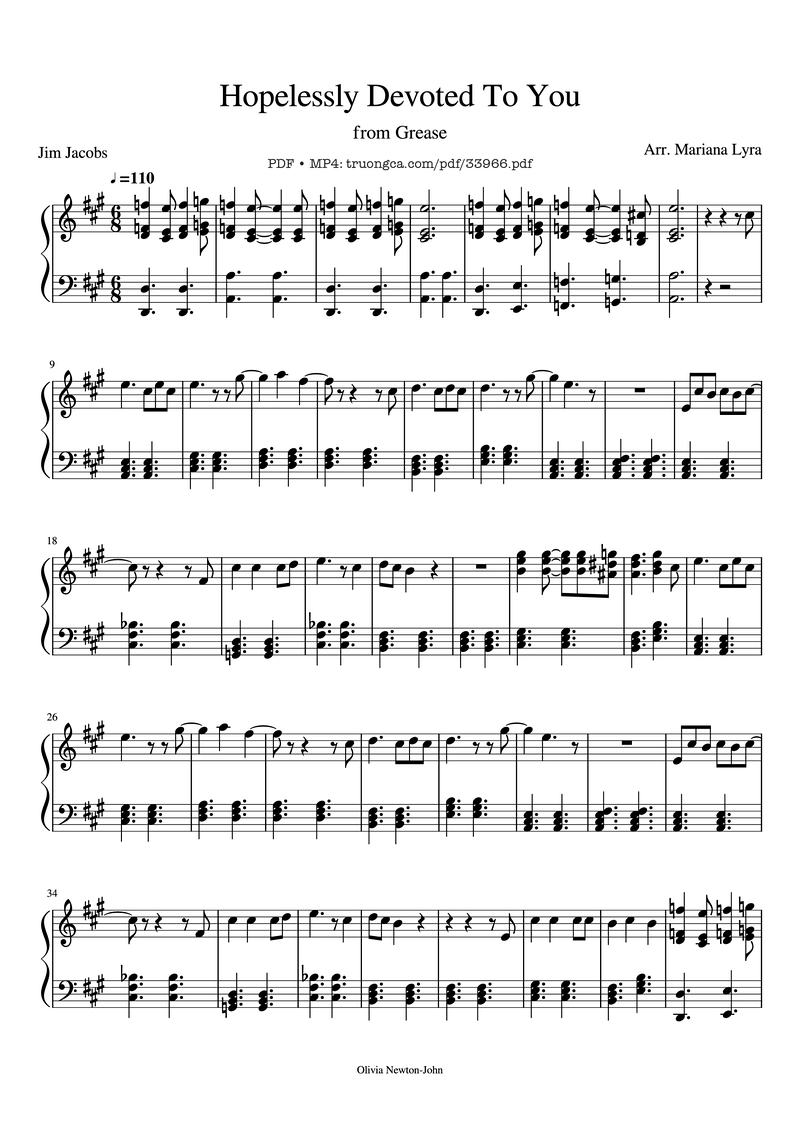 My Heart Is Broken Piano Sheet Music Page 1 Free PDF