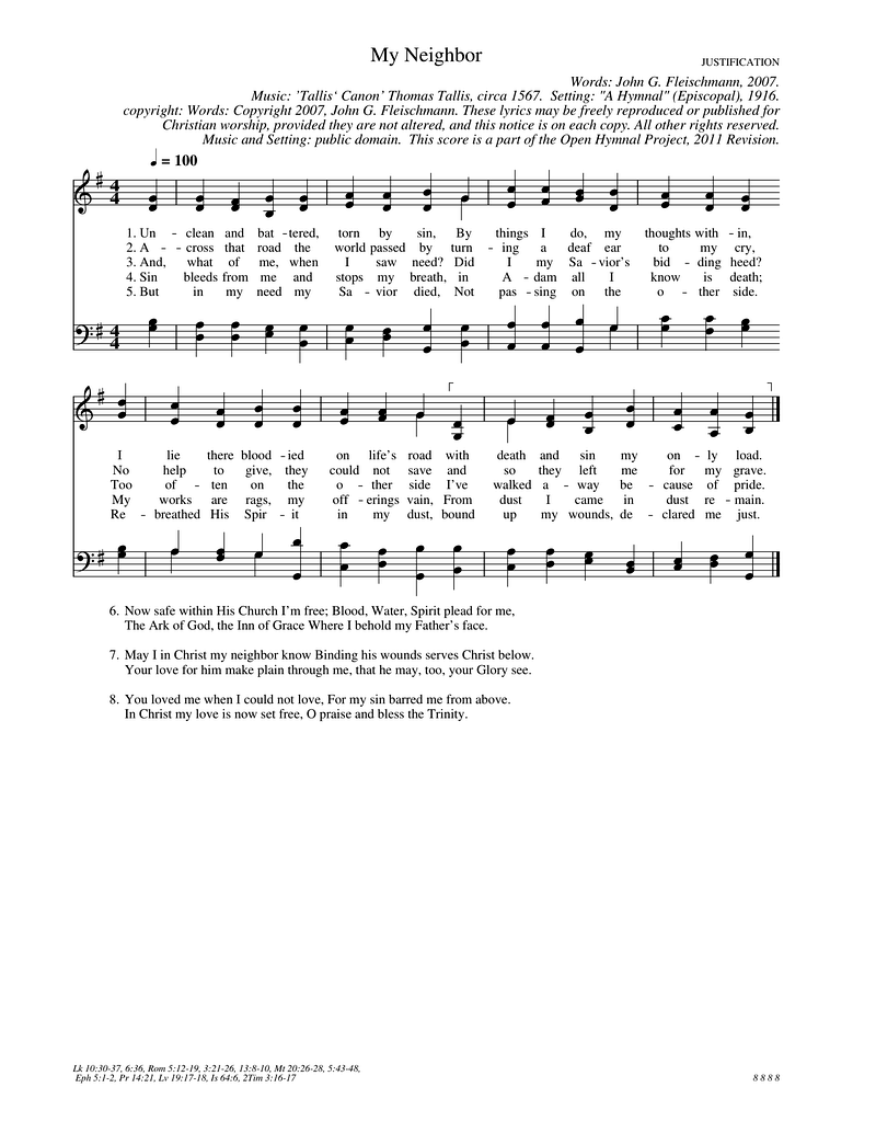 My Neighbor Piano Sheet Music Page 1 Free PDF