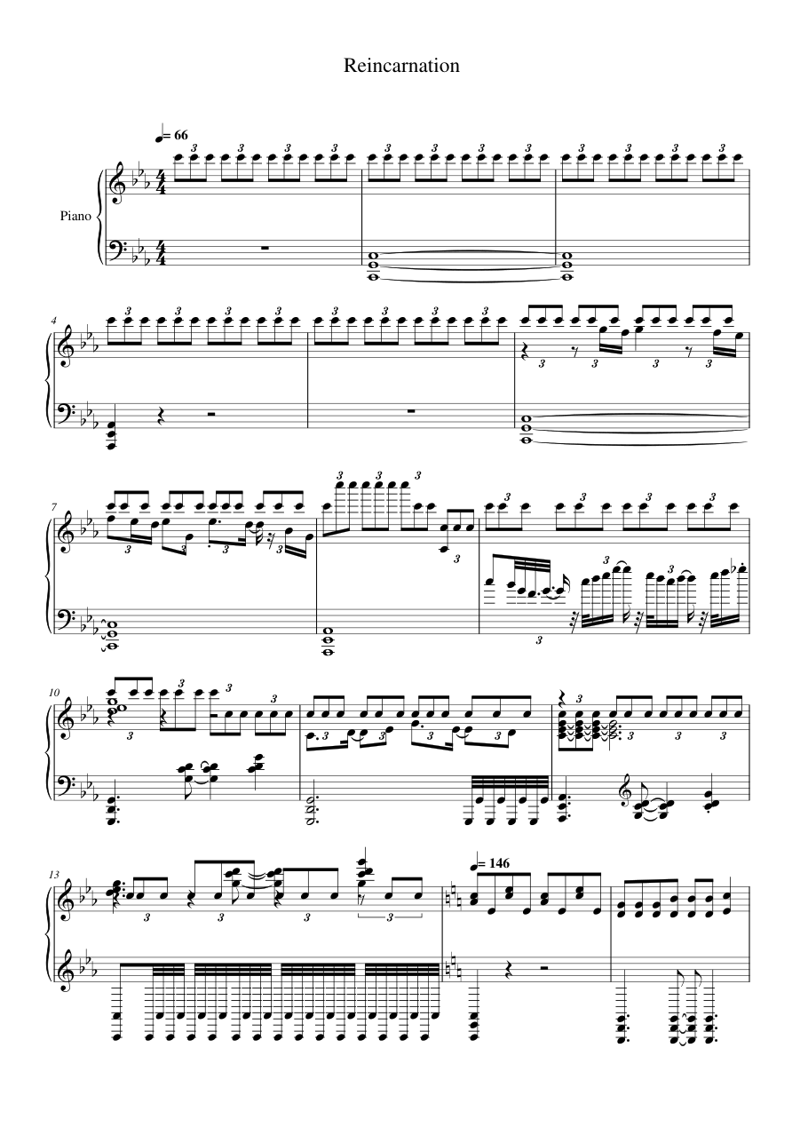 Reincarnation Lyrics & Chords Folio