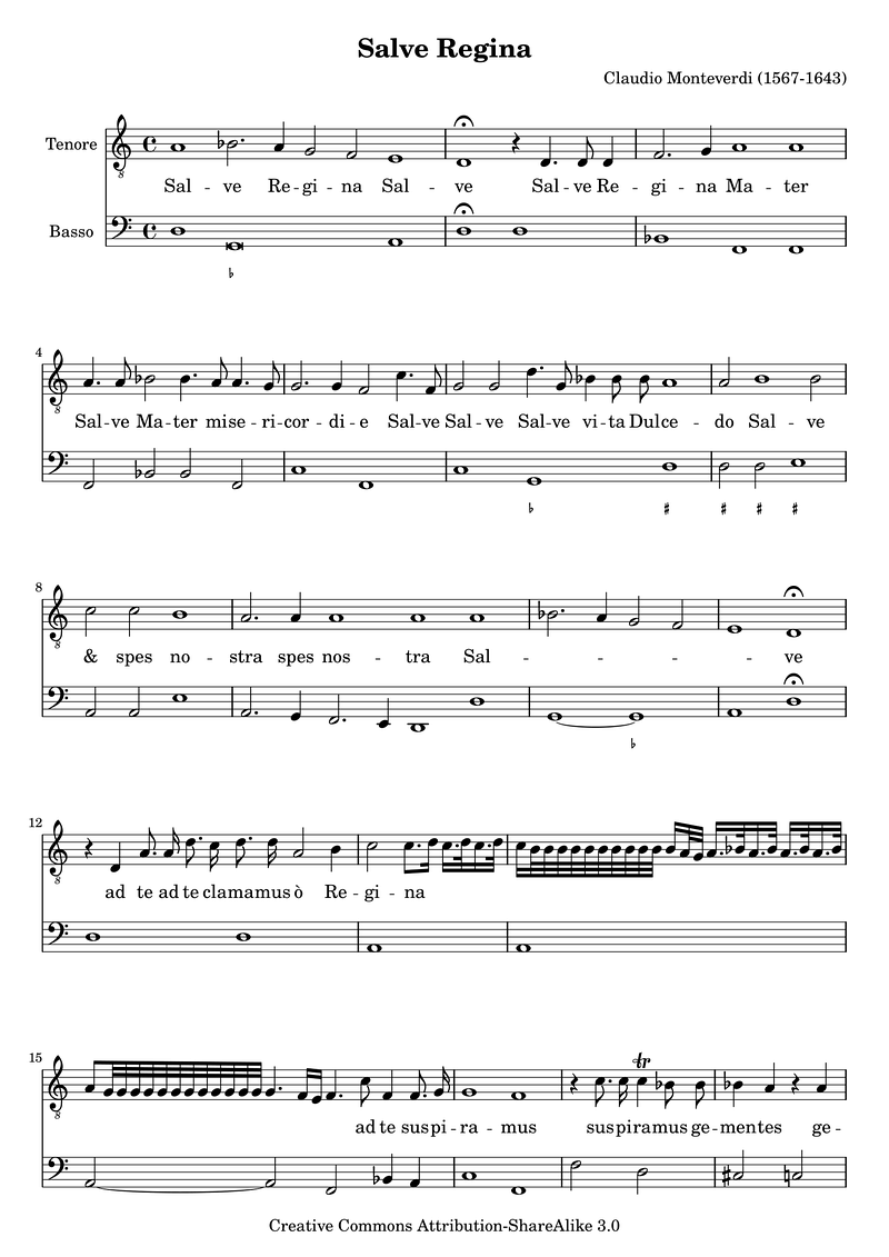 Salve Regina Piano Sheet Music Page 1 Free PDF