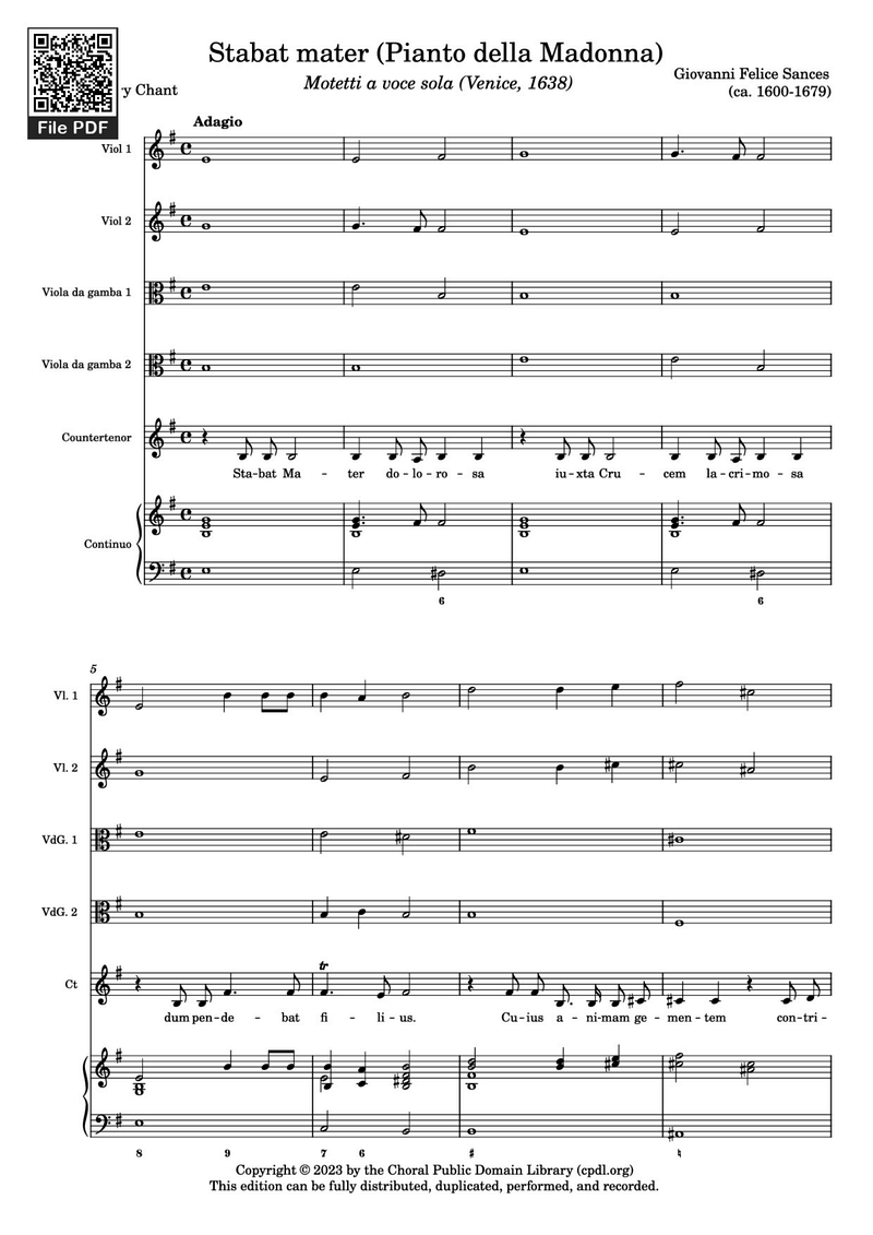 Stabat Mater Lyrics & Chords Folio