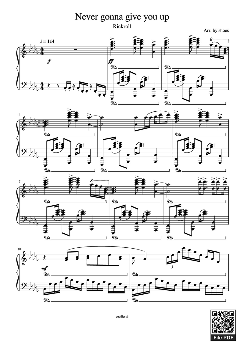 You Never Give Me Your Money Piano Sheet Music Page 1 Free PDF
