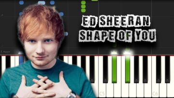 Ed Sheeran – Shape of You Easy Piano Sheet
