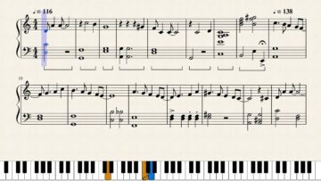 Fly me to the Moon – Easy Piano Solo
