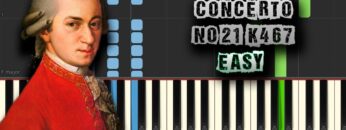 Mozart – Concerto No. 21, K467 [Easy Piano Tutorial]