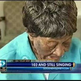 103 Year-Old Woman Still Singing Gospel Hymns