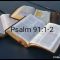 God’s message today – Psalm 91:1-2