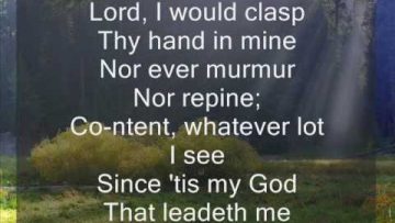 He Leadeth Me Hymn