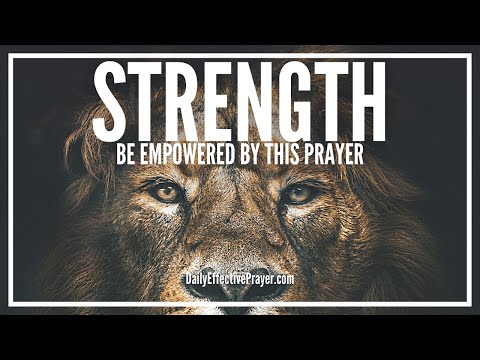 A Prayer for Strength in Weakness