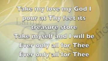 Take My Life and Let It Be