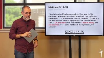 When Mercy Finds Me Matthew 9:13