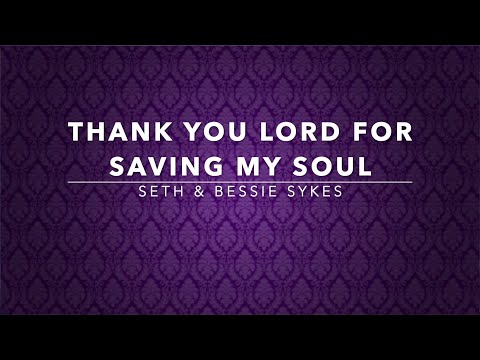 Thank You, Lord
